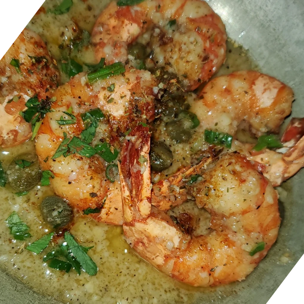 Camarones Al Ajillo / Garlic Shrimp